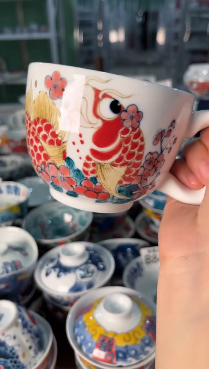瓷片陶昨明中号马克杯（福利价格）
