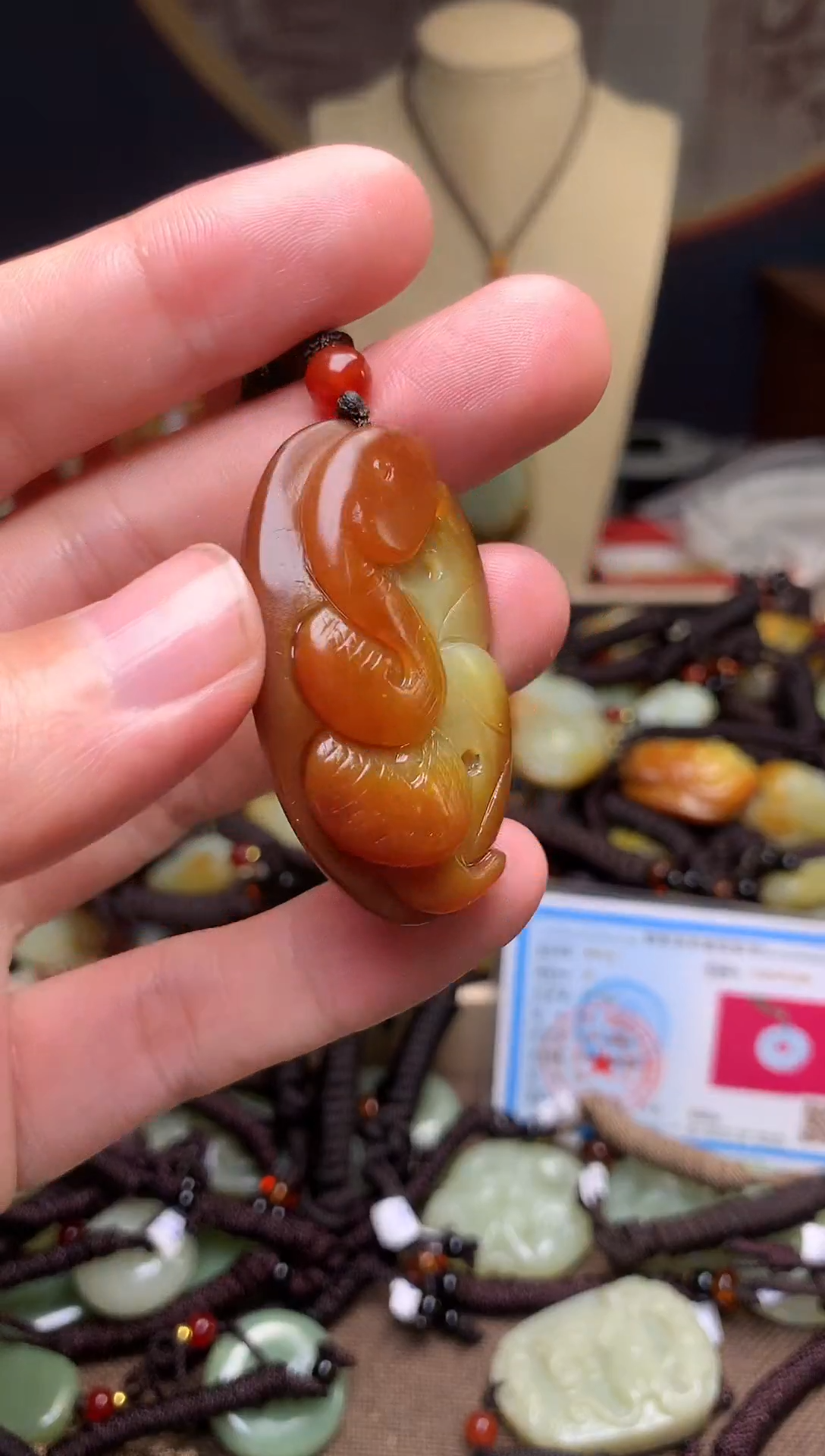 颈饰未镶嵌和田玉新疆料青海料清水和田玉吊坠