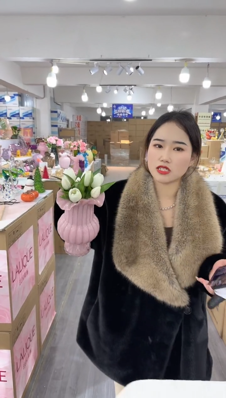 【闪购商品】琉璃简屿花器G-26品