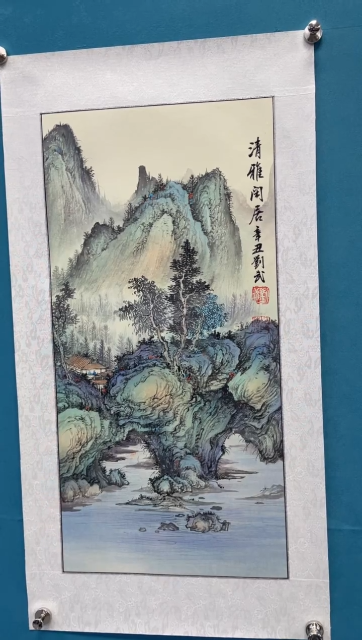 国画闪电购刘武绘画4