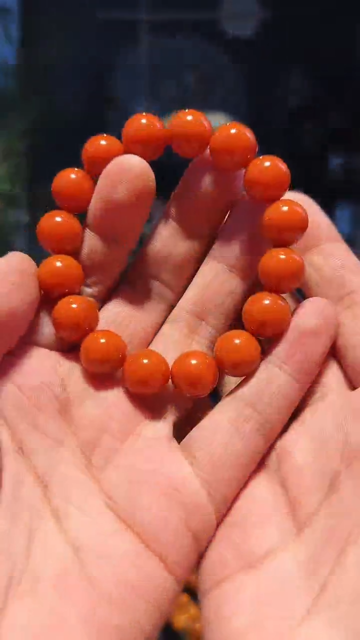 【闪购商品】南红玛瑙手串未镶嵌13+