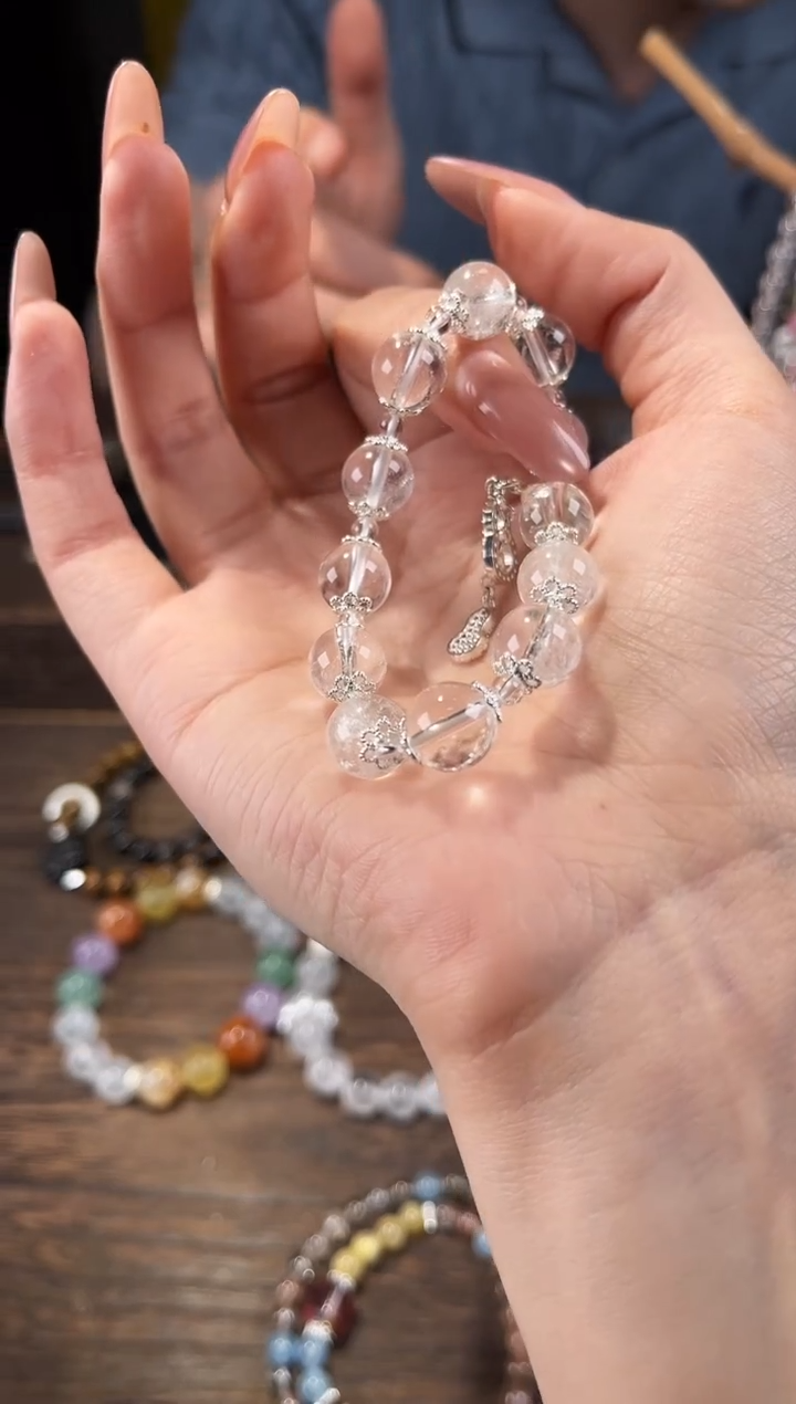 手链未镶嵌水晶白水晶阿塞葫芦