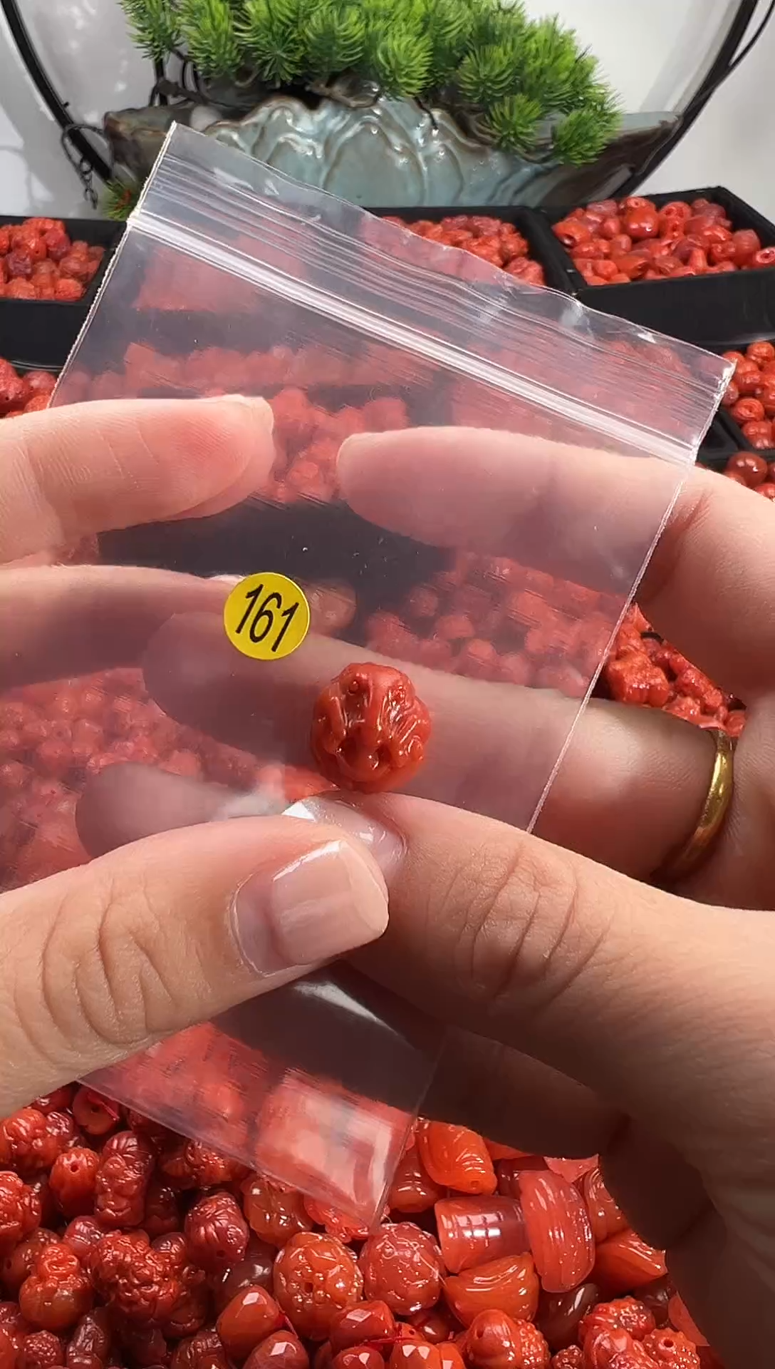 颈饰未镶嵌南红玛瑙1