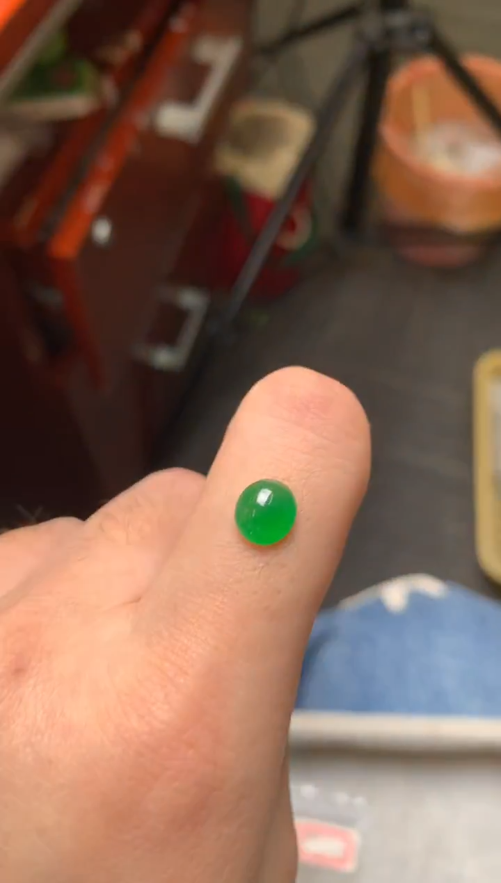 未镶嵌定制翡翠喜****-裸玉