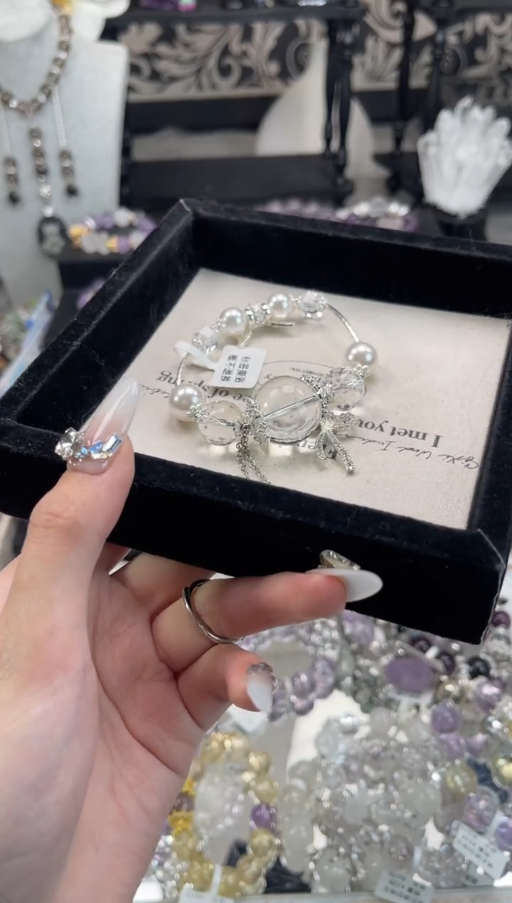 【闪购商品】水晶手链未镶嵌天然水晶 多样性发货