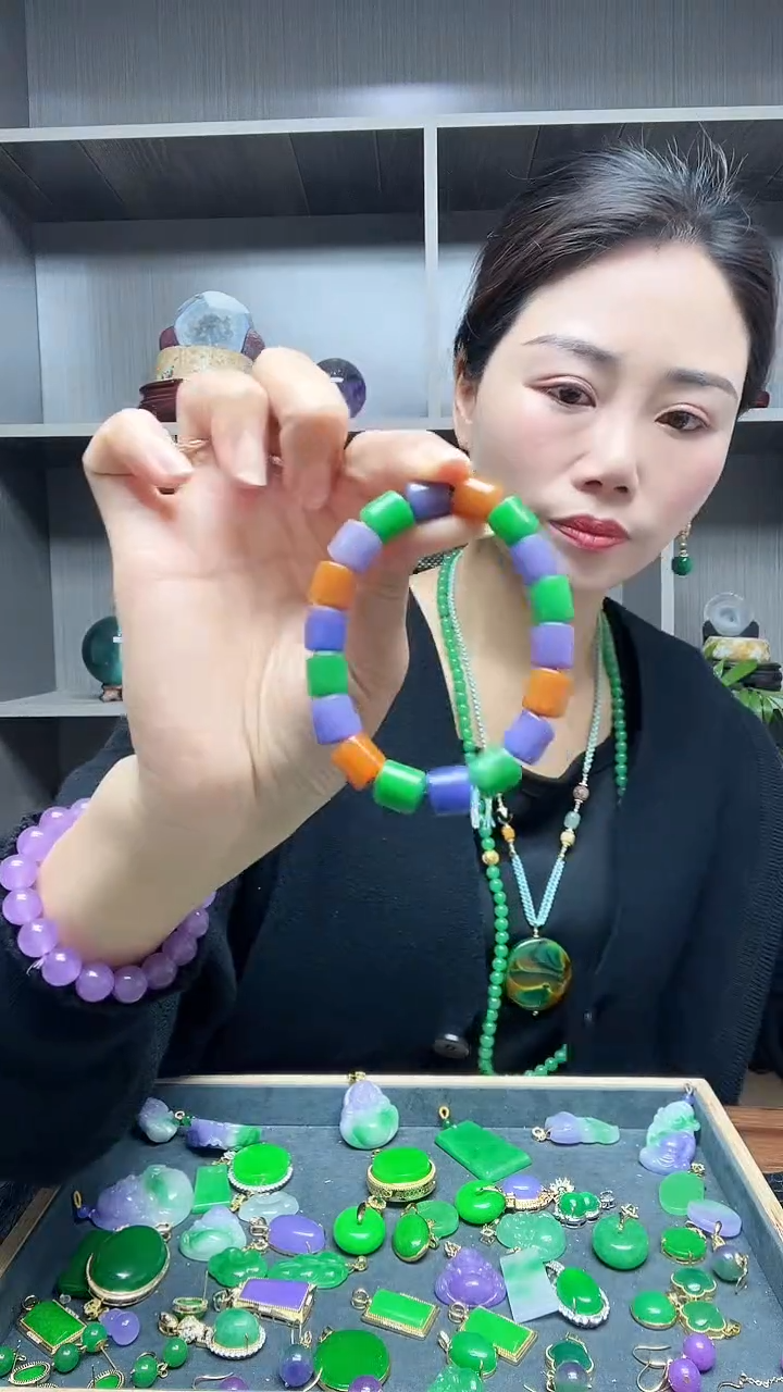 【闪购商品】翡翠手链未镶嵌手链