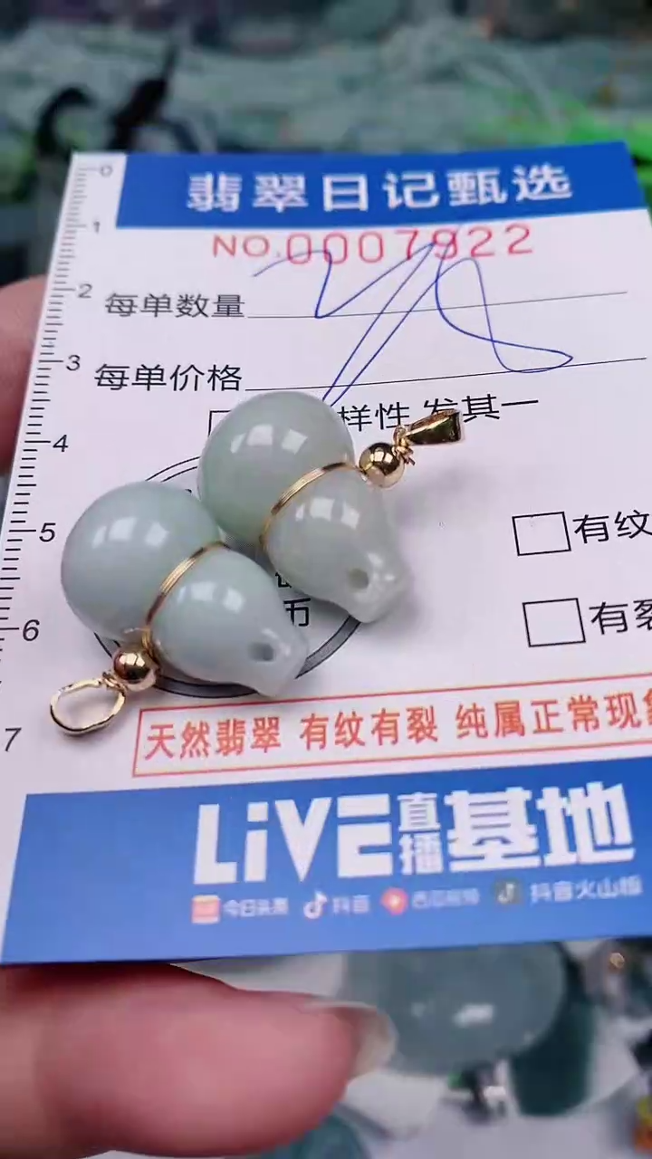 【闪购商品】翡翠颈饰未镶嵌00007922