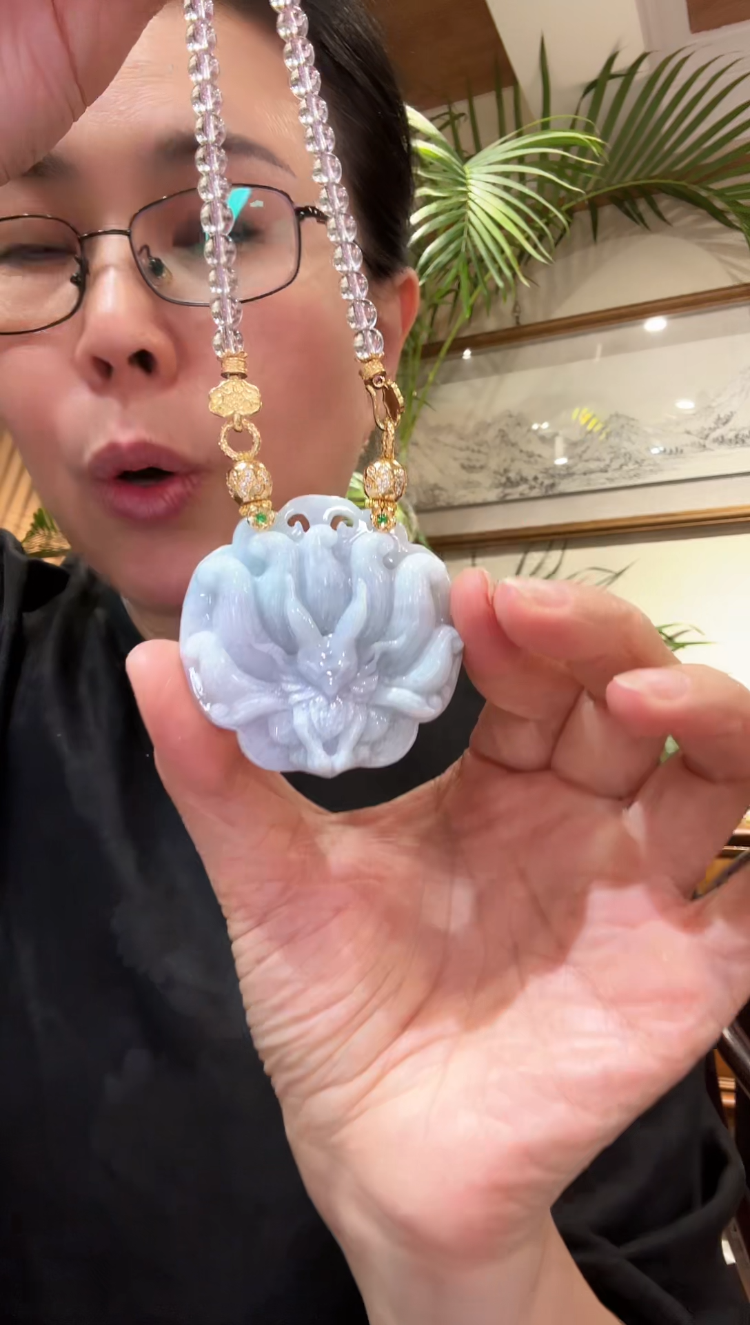 【闪购商品】翡翠颈饰未镶嵌国风