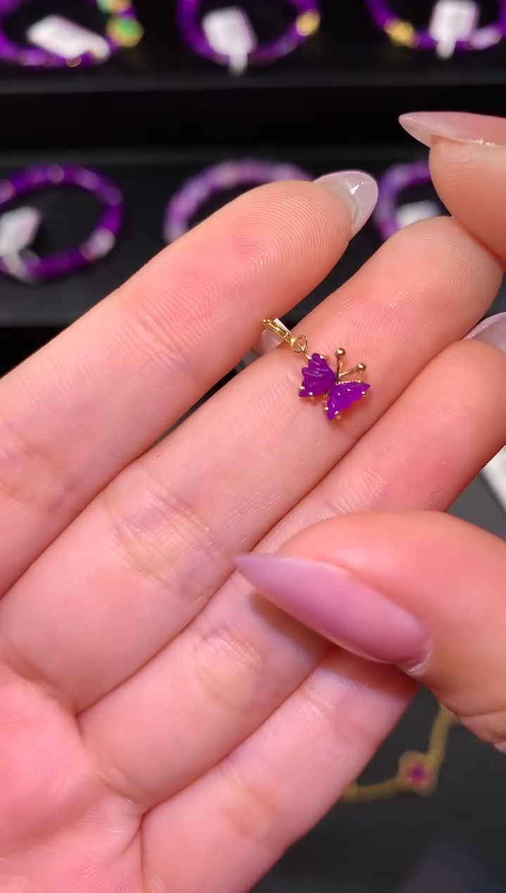 【闪购商品】苏纪石（舒俱来），18K金镶嵌舒俱来吊坠