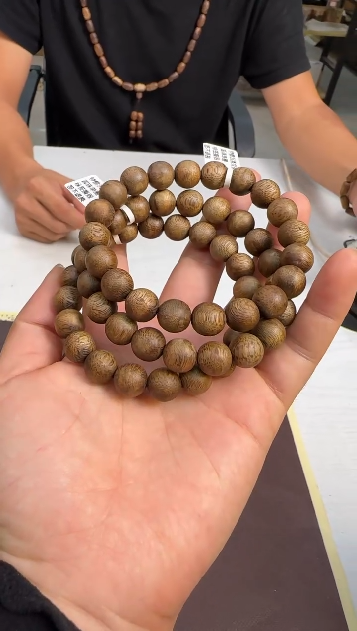 手串沉香窖藏款莞香（女儿香）正圆珠单圈10mm多样性发1