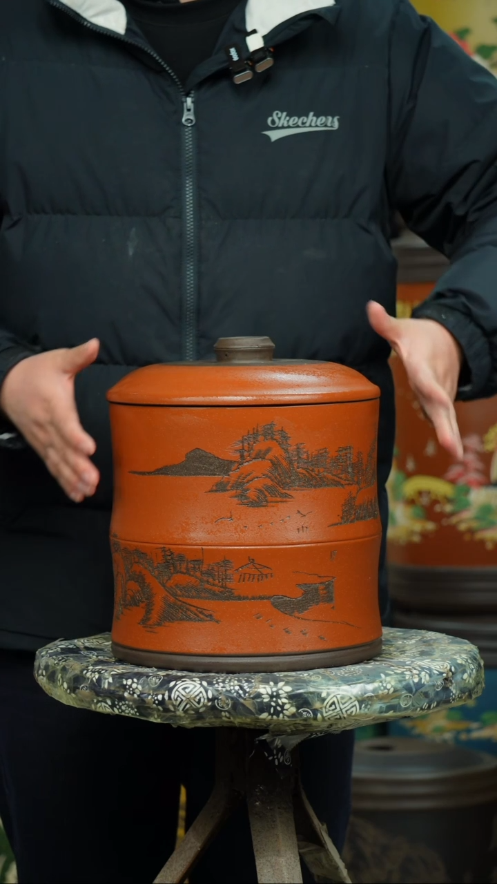 【闪购商品】紫砂茶叶罐 茶叶罐