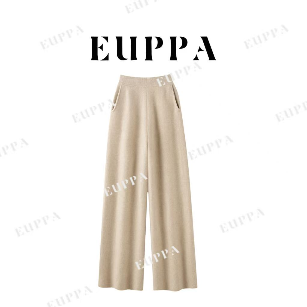 【理想裤pro】100%纯山羊绒四平加厚540g百搭舒适羊绒裤QHRY-2415