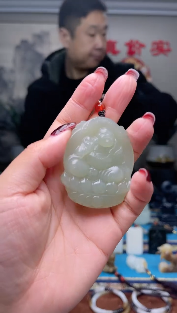 【闪购商品】和田玉挂件未镶嵌1