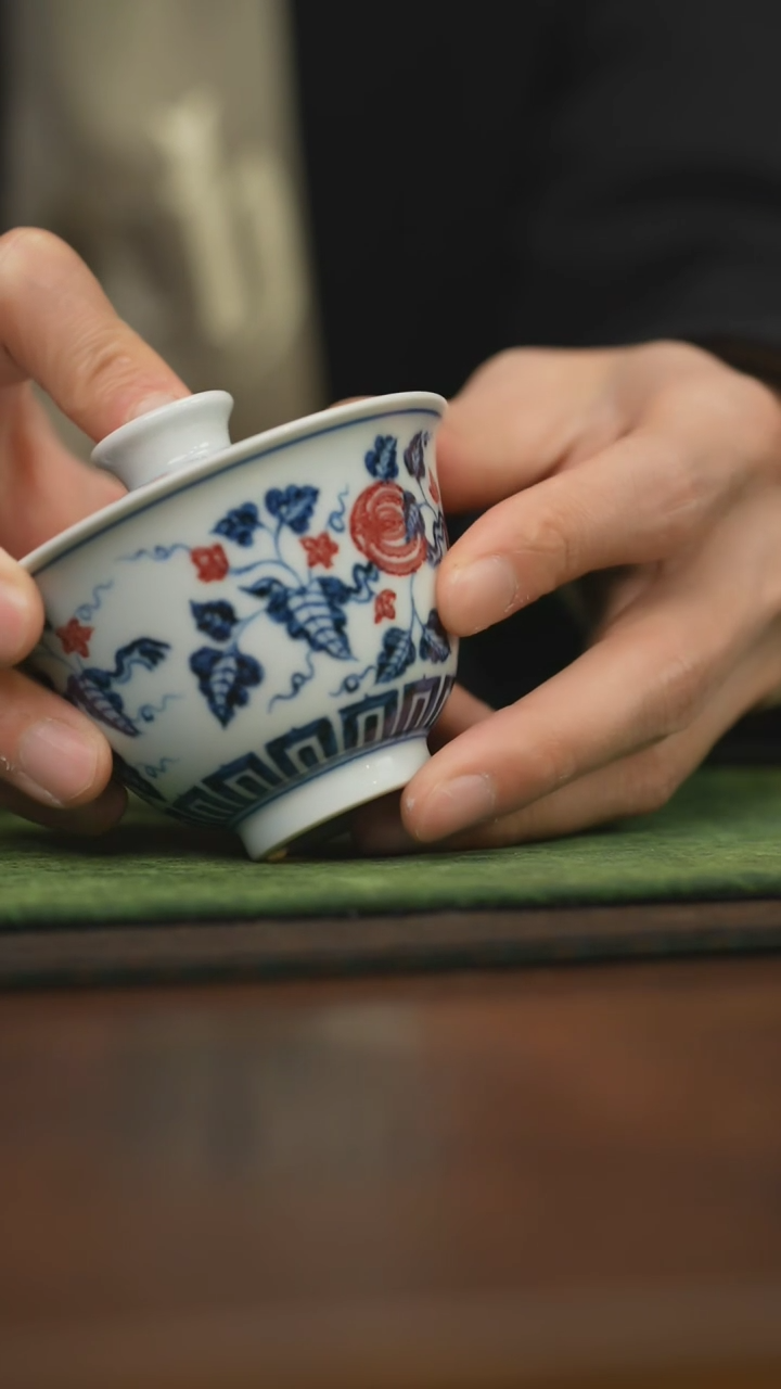 【闪购商品】杯柴窑青花破价福利
