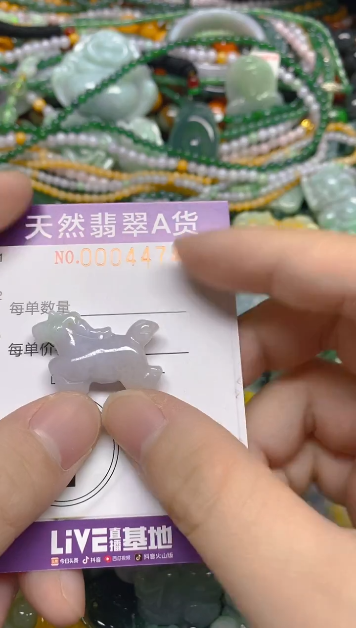 颈饰未镶嵌翡翠0004474