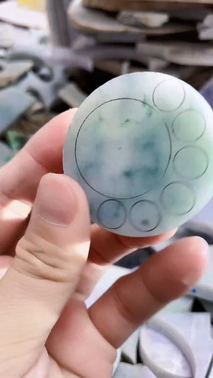 裸石翡翠天然A货翡翠板料