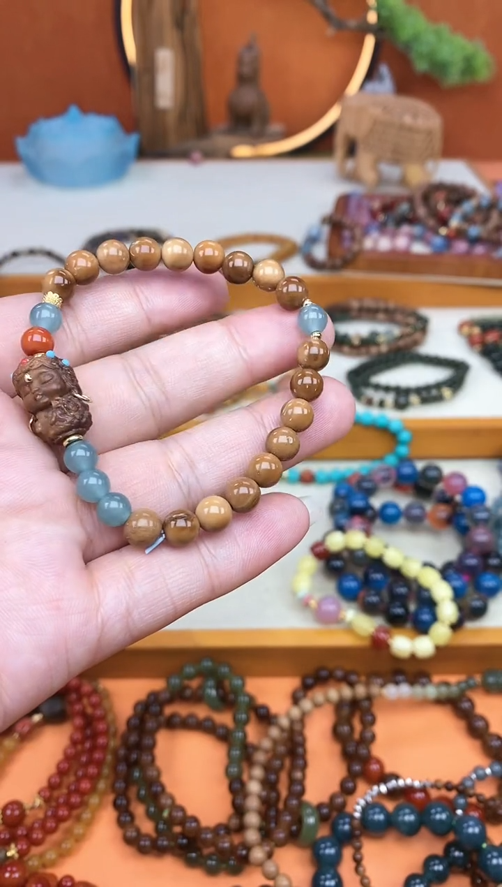 【闪购商品】库克手串未镶嵌度母单圈