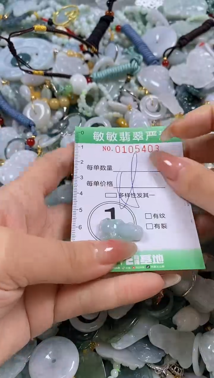 【闪购商品】翡翠颈饰未镶嵌闪购0105403