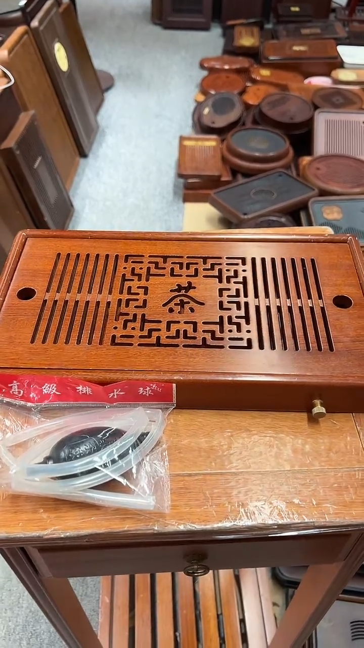 福利花梨木一整块长36CM*宽20CM茶盘送管