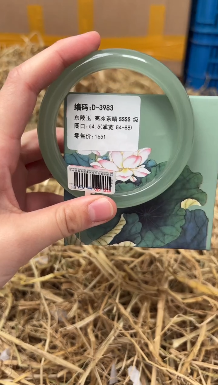 未镶嵌手镯石英质玉D-3983