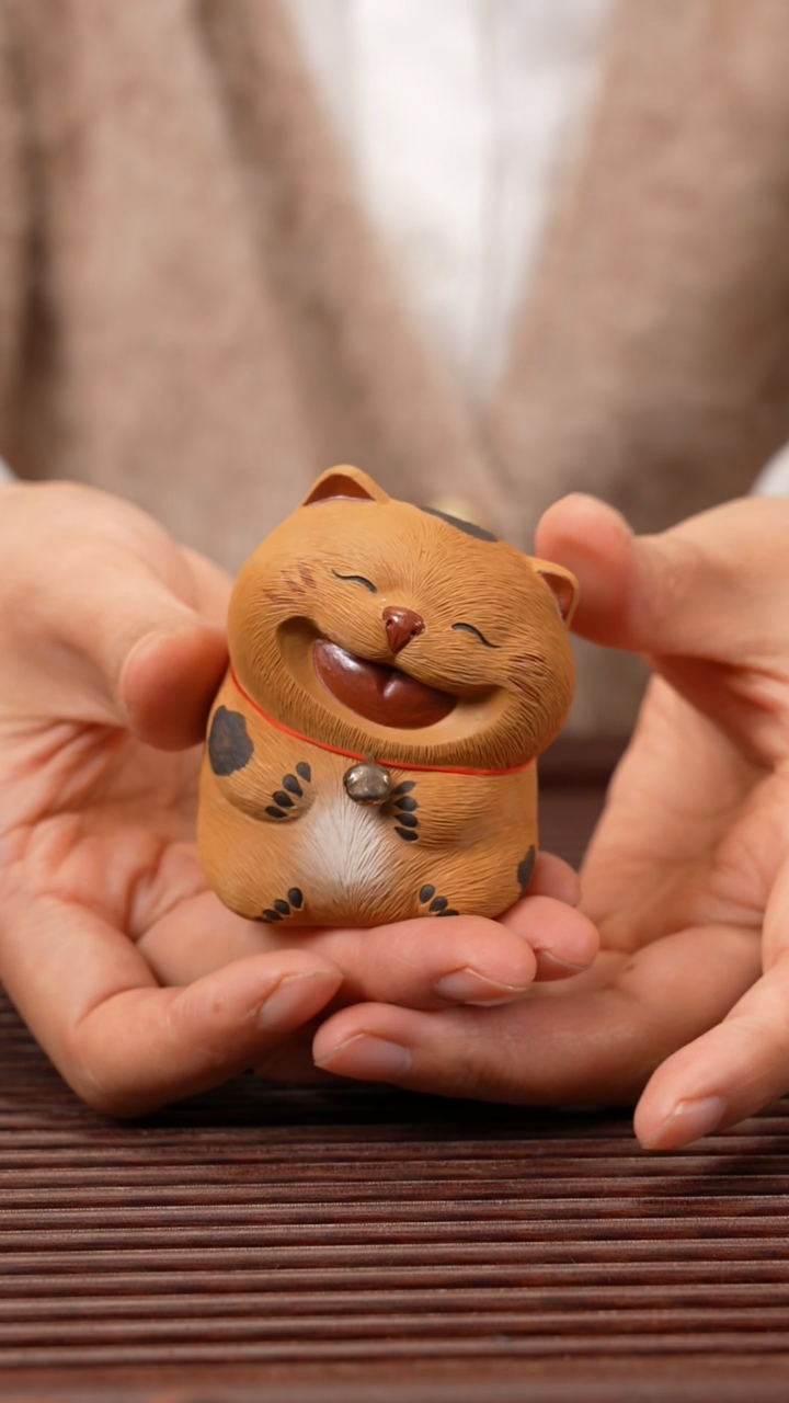 【闪购商品】紫砂茶宠笑口常开