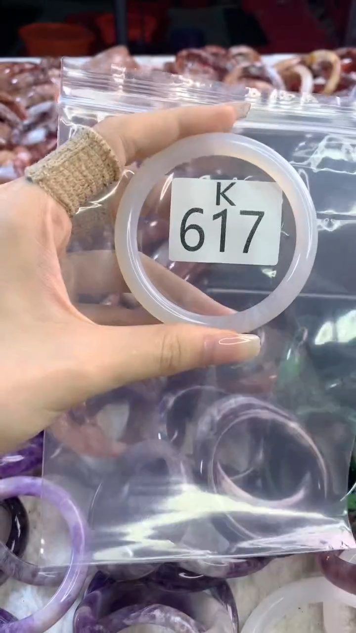 水晶手镯K未镶嵌水晶617-56