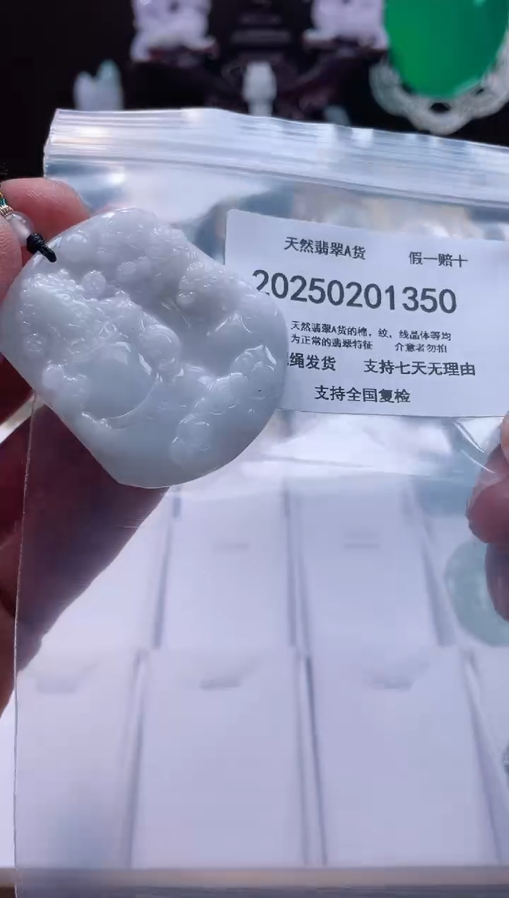 【闪购商品】翡翠颈饰未镶嵌闪购商品8号店20025002003