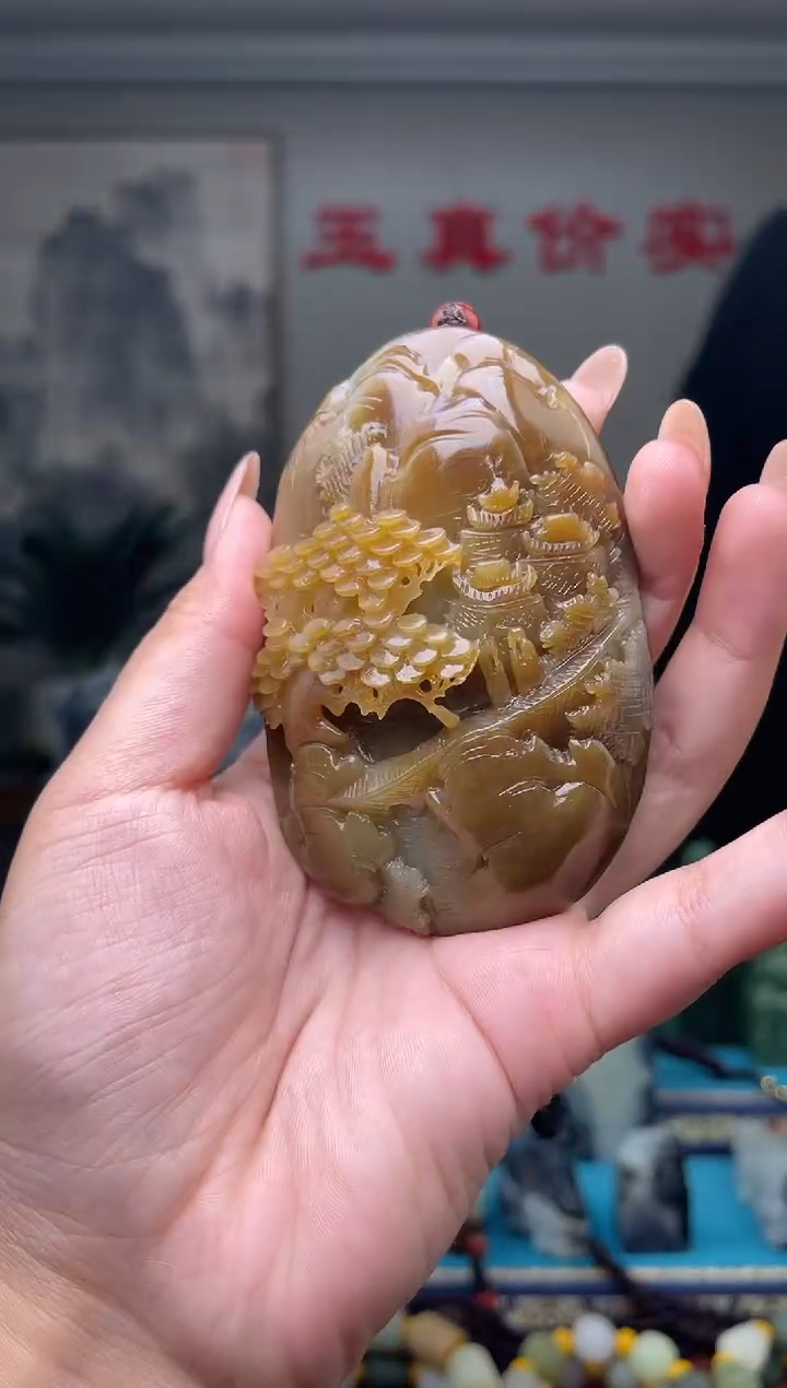 未镶嵌和田玉挂件1