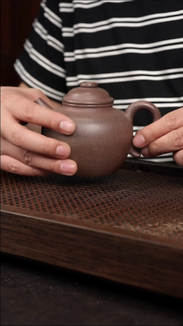 茶壶紫砂岩中泥六拼大彬圈纽