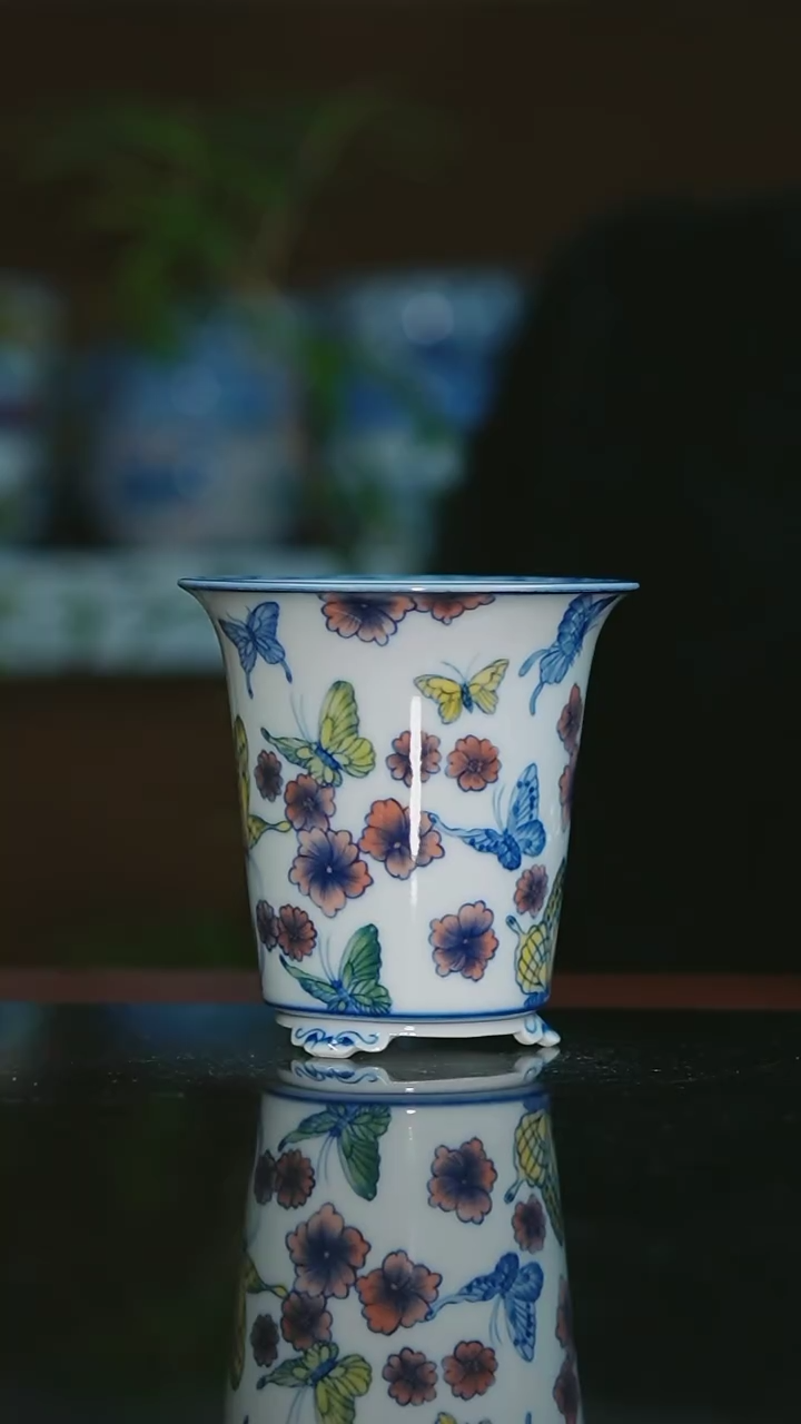 【闪购商品】手绘陶瓷内口7高9深