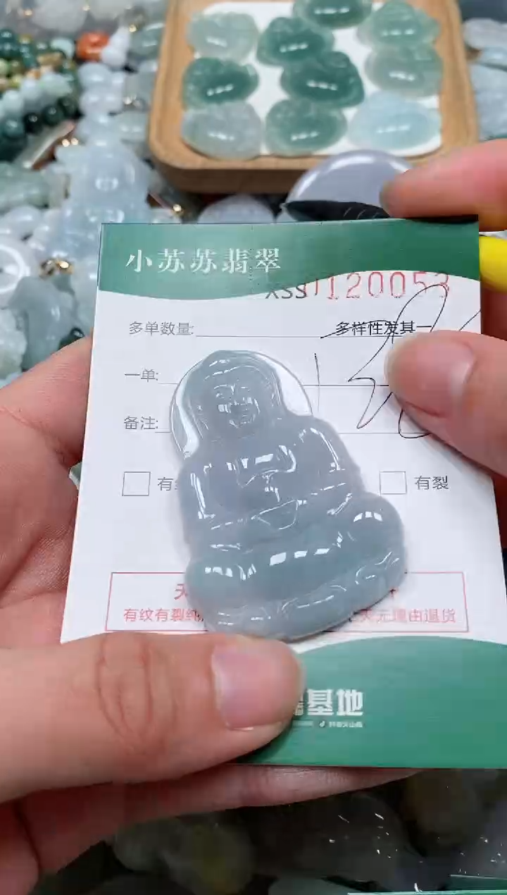 【闪购商品】翡翠颈饰未镶嵌闪购商品0120053