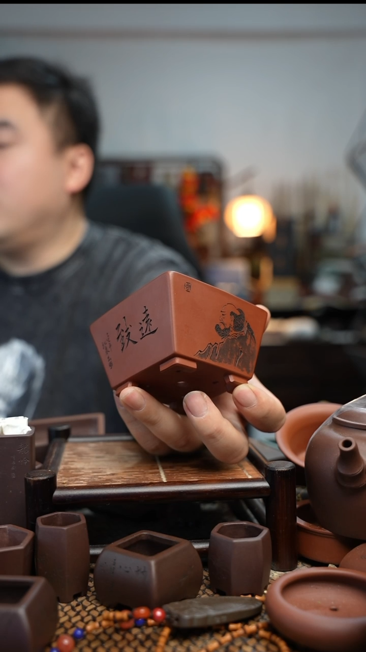 紫砂花盆長木軒精品紫砂