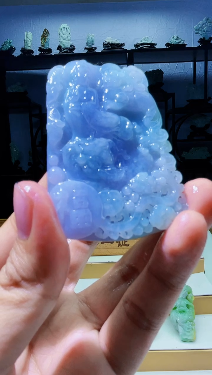 【闪购商品】定制翡翠未镶嵌毛货02130057