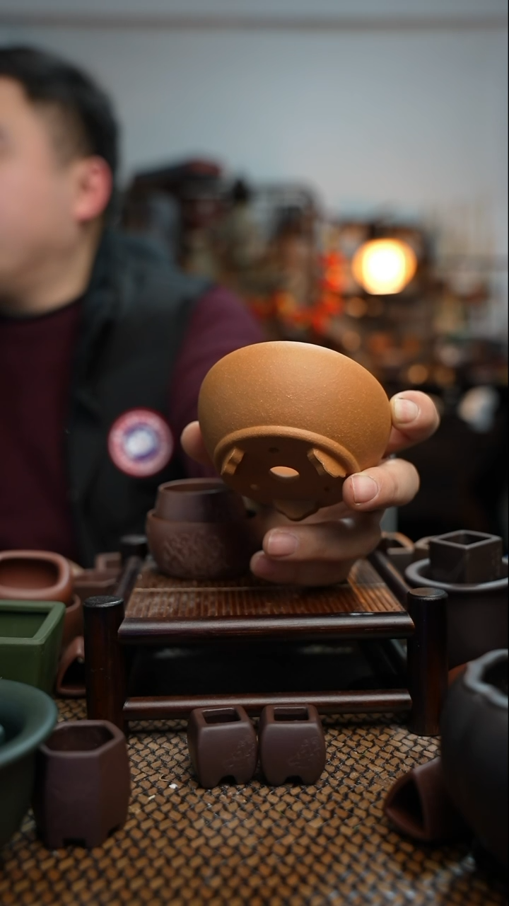 【闪购商品】紫砂花盆長木軒精品紫砂