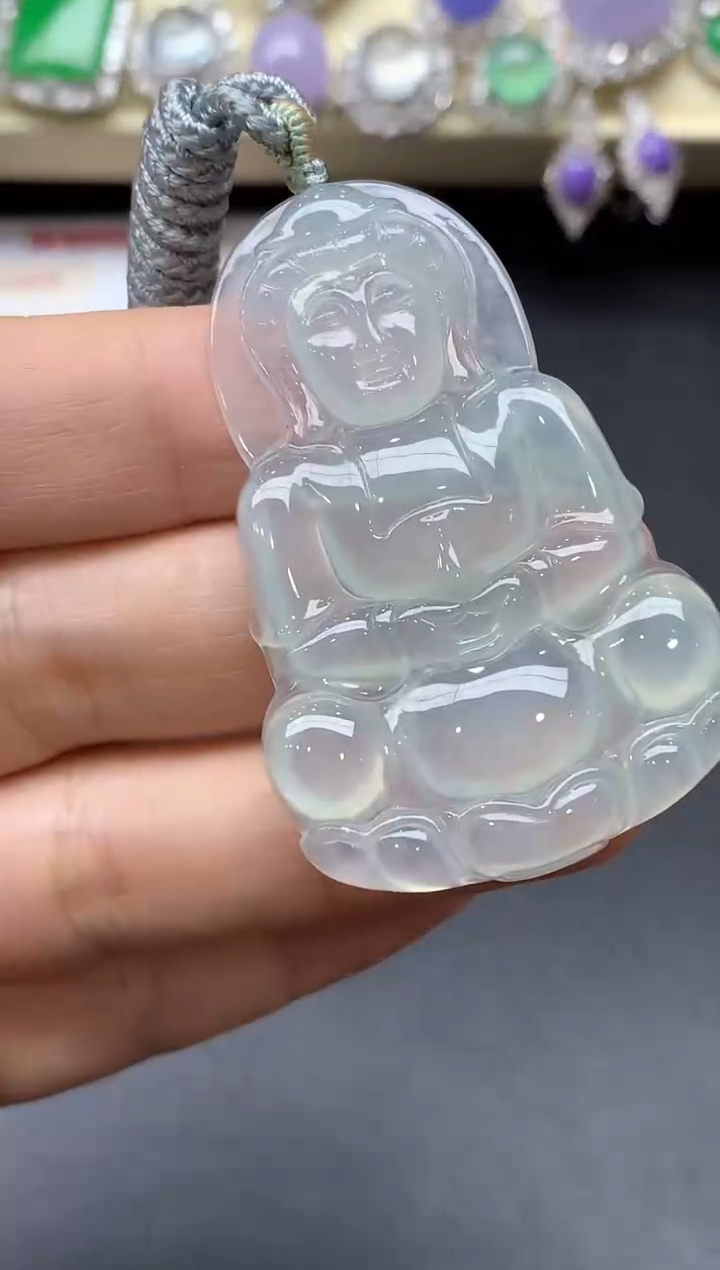 颈饰未镶嵌翡翠479-中国好珍宝