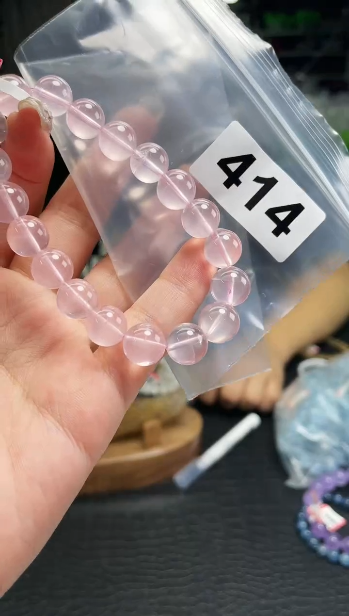 水晶手串未镶嵌手串414