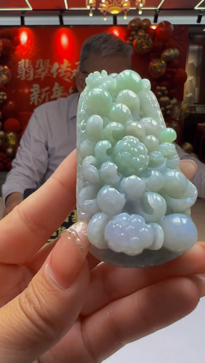 【闪购商品】定制翡翠未镶嵌Q2025-2-14-14