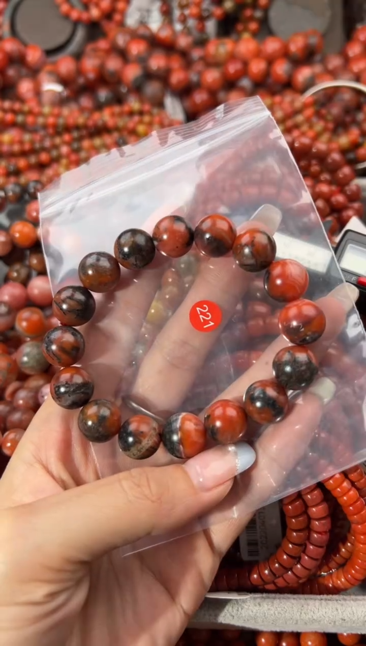 未镶嵌手串南红玛瑙13+