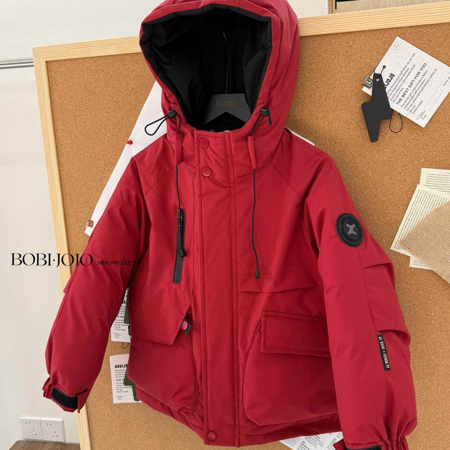 Alice•25冬~ 时尚洋气冲锋衣 BA179酒红色1-7