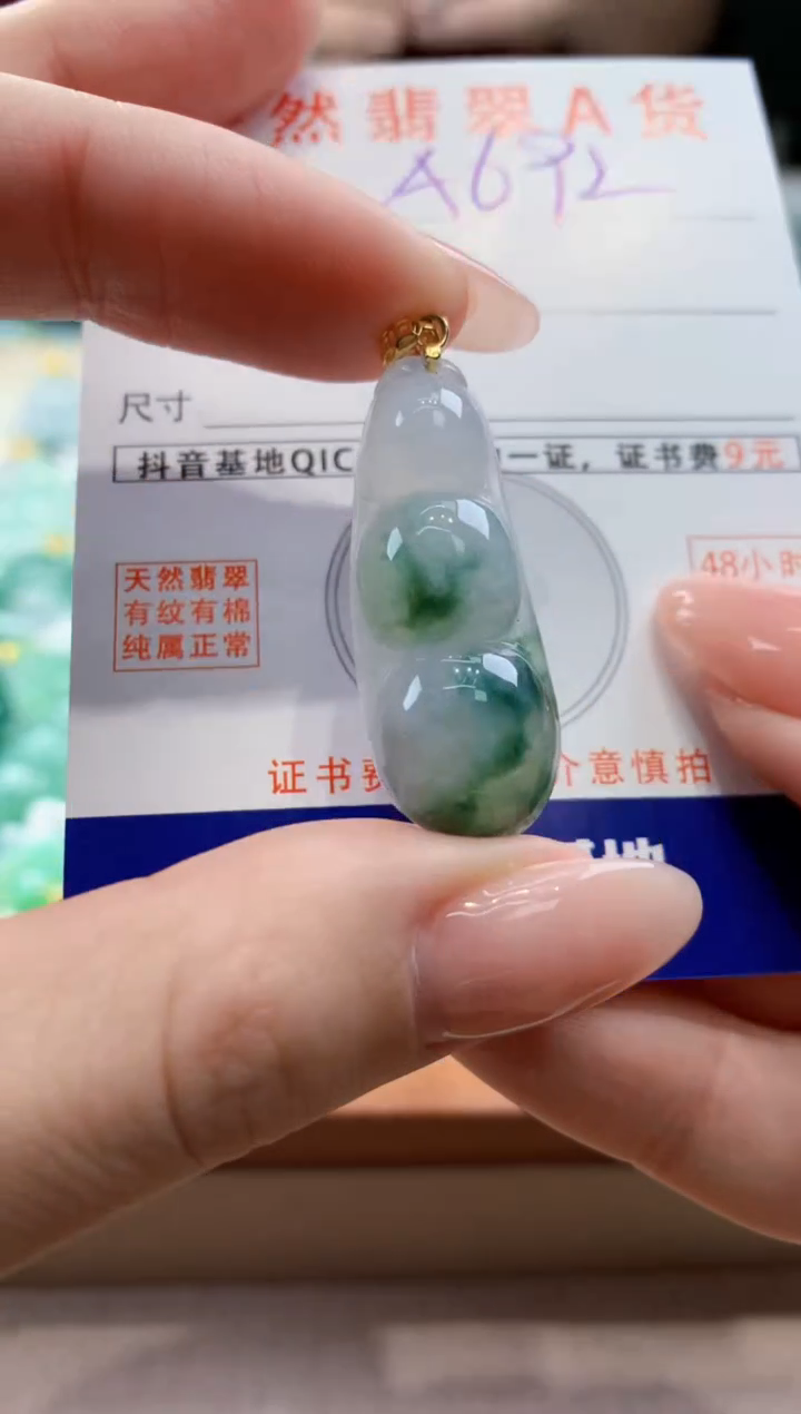 颈饰未镶嵌翡翠天然缅甸a货翡翠