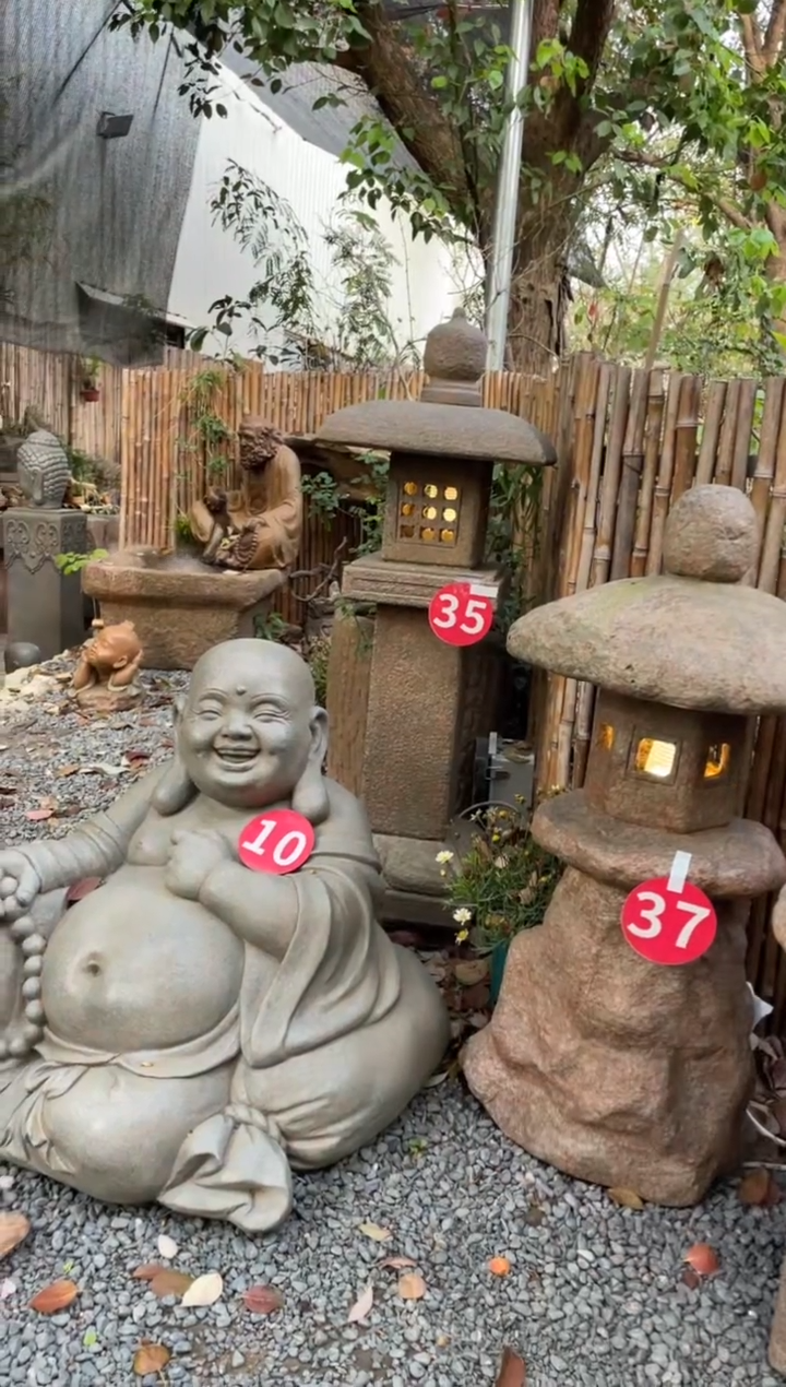 人造石35户外庭院宫灯