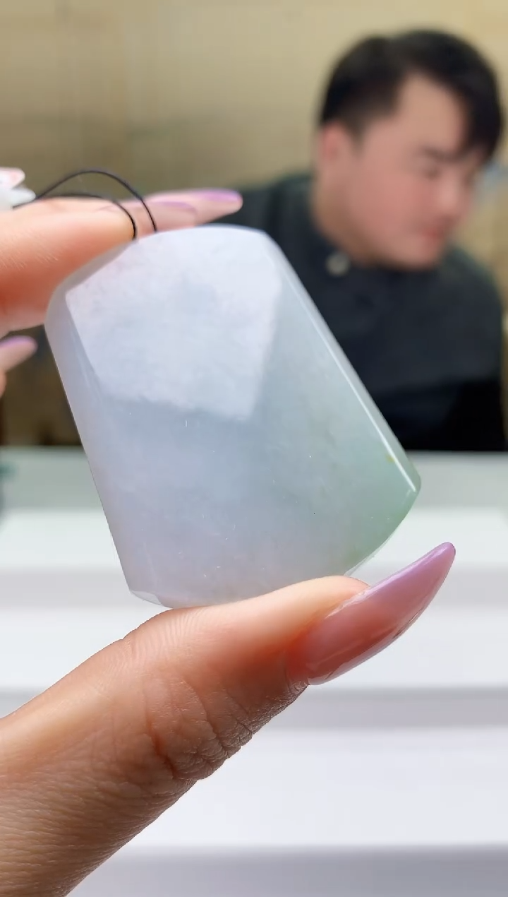 【闪购商品】定制翡翠未镶嵌5060ty-毛货挂件193