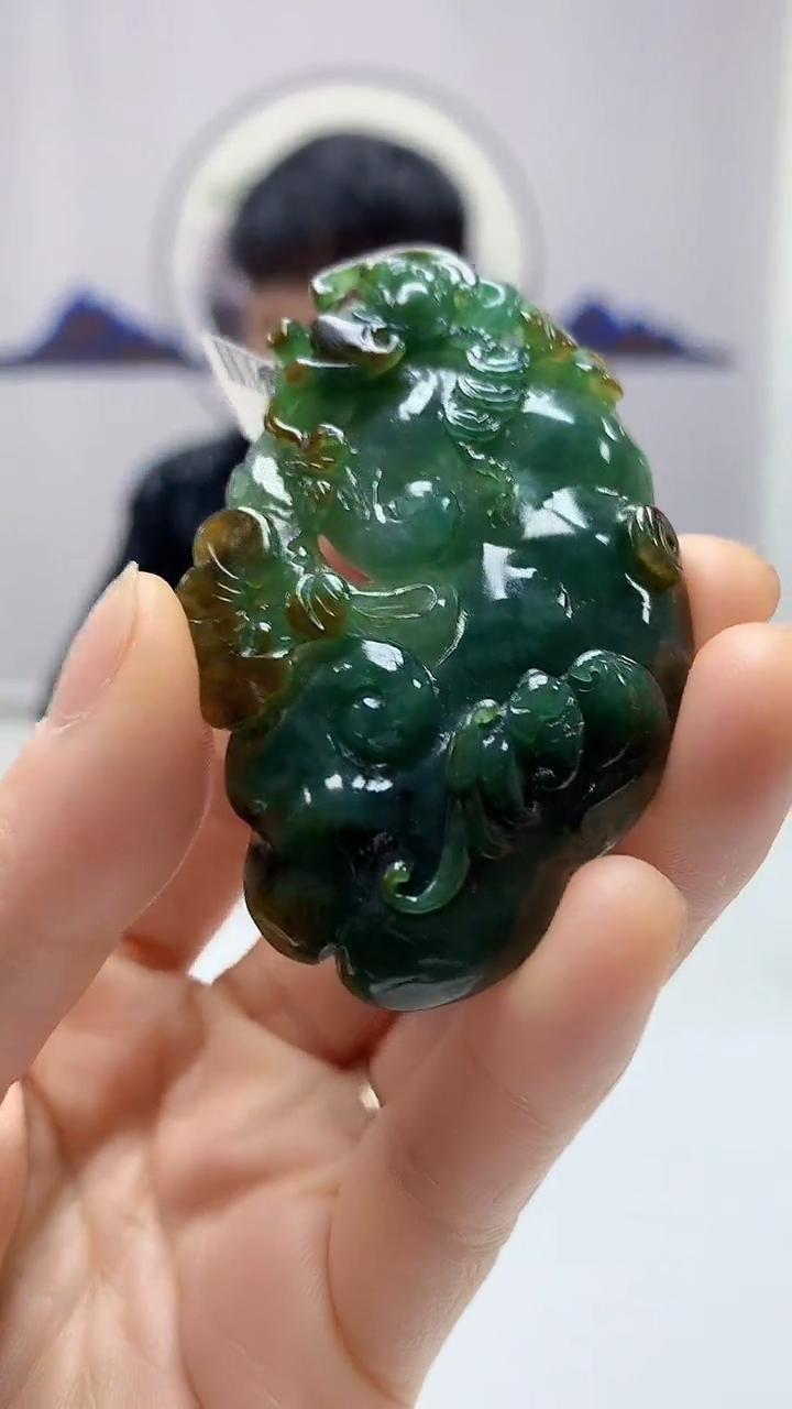 【闪购商品】定制翡翠未镶嵌4925ms-毛货114