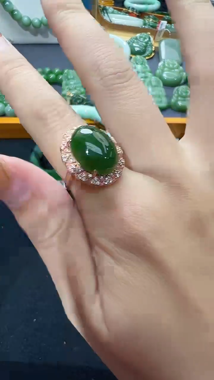 【闪购商品】和田玉戒指未镶嵌69