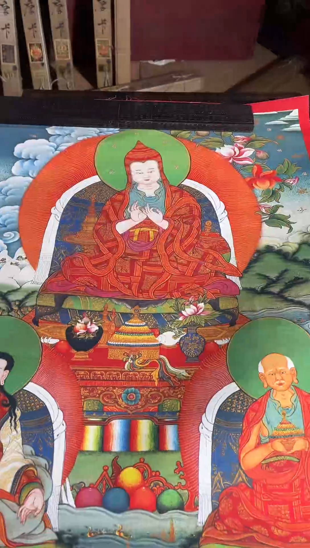 卷轴画东东唐卡tk160