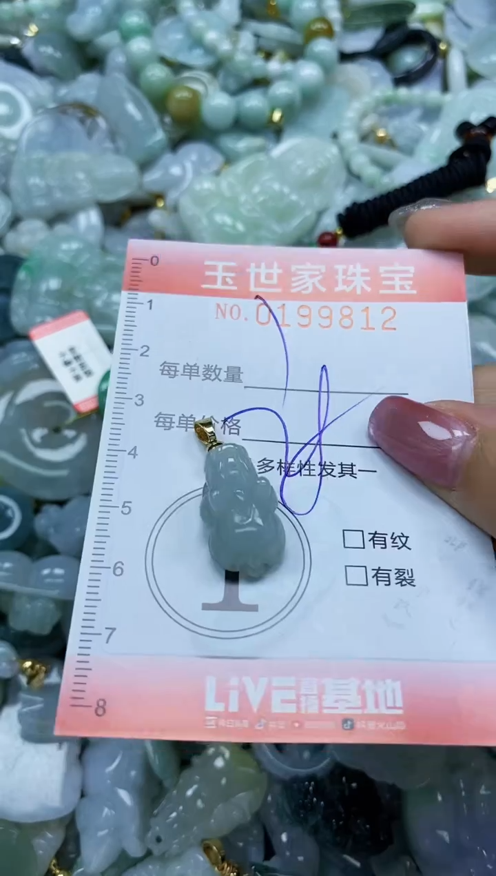 【闪购商品】翡翠颈饰未镶嵌闪购0199812