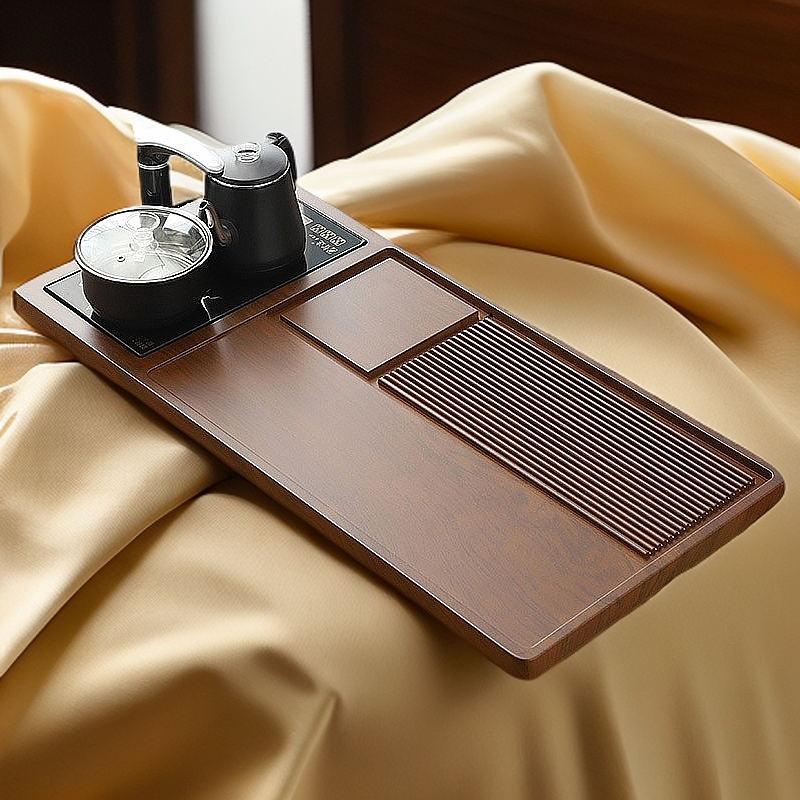 高仿实木茶盘一件起批功夫茶具套装茶海大号特大号茶台家用小茶台