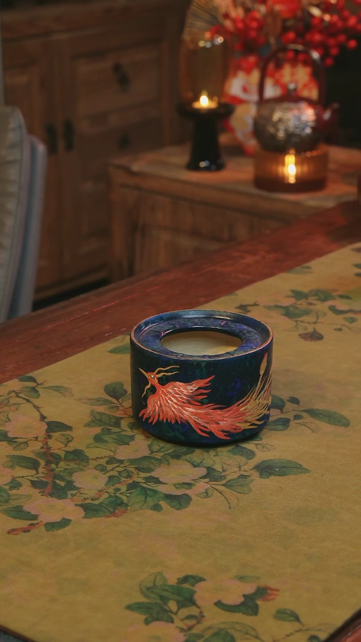 【闪购商品】瓷片凤凰炉子-----------