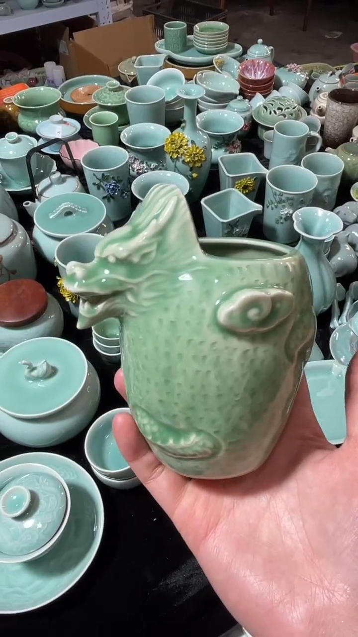 【闪购商品】特价福利 微瑕 慧仙青瓷