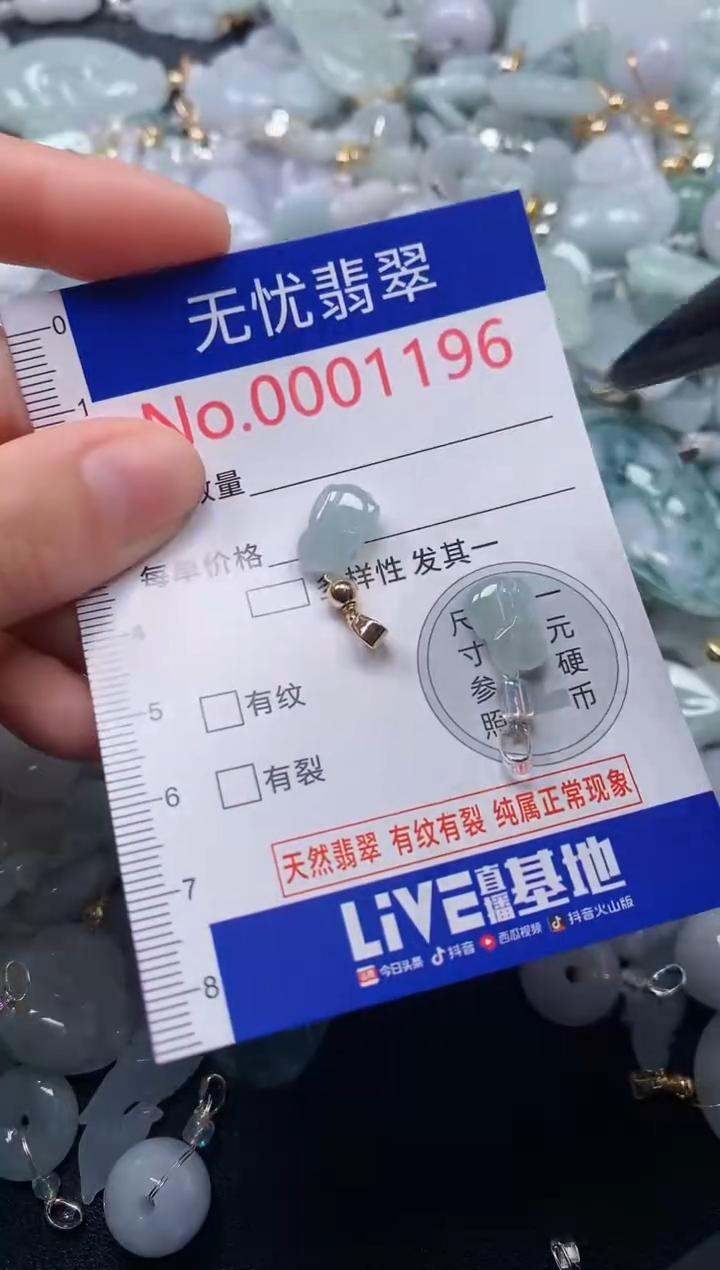 颈饰未镶嵌翡翠1196